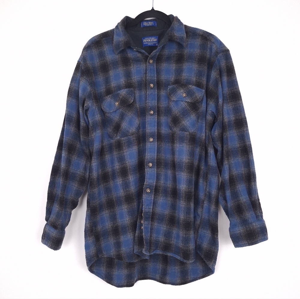 Pendleton Field Shirt virgin wool plaid button up outdoor quiet luxury winter